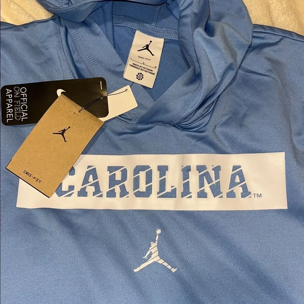 Nike UNC North Carolina Tar Heels Jordan hoodie hooded sweatshirt jacket Stretch